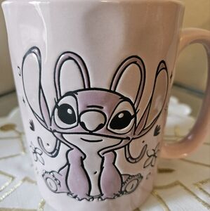 Disney Stitch Pink Ceramic Mug